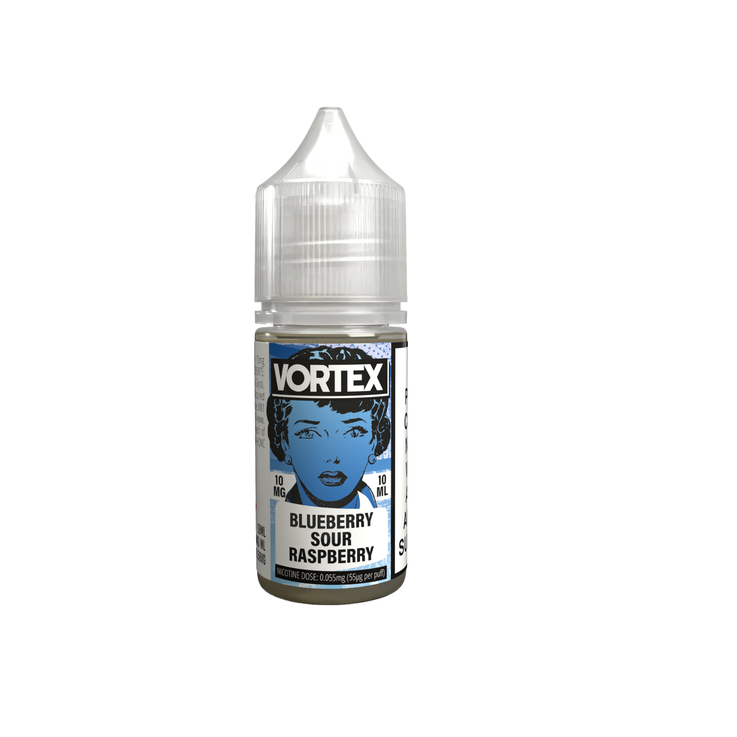 VORTEX Nic Salt 10ml Nicotine Salt E-liquid - BLUEBERRY SOUR RASPBERRY
