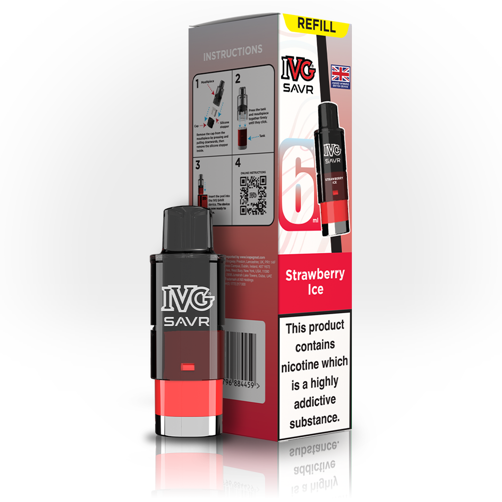 IVG SAVR Pre-filled Replacement Pods - 20mg