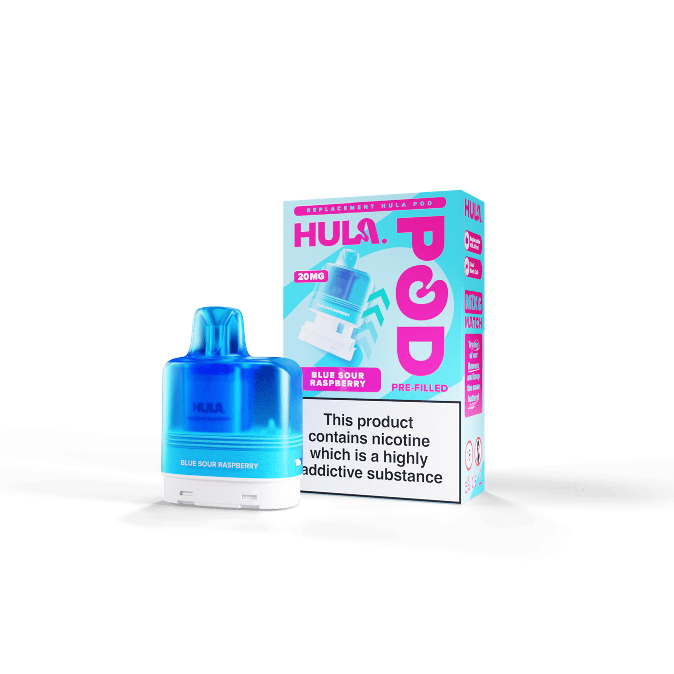 Hula 7000 Pre-Filled Replacement Pods - 20mg