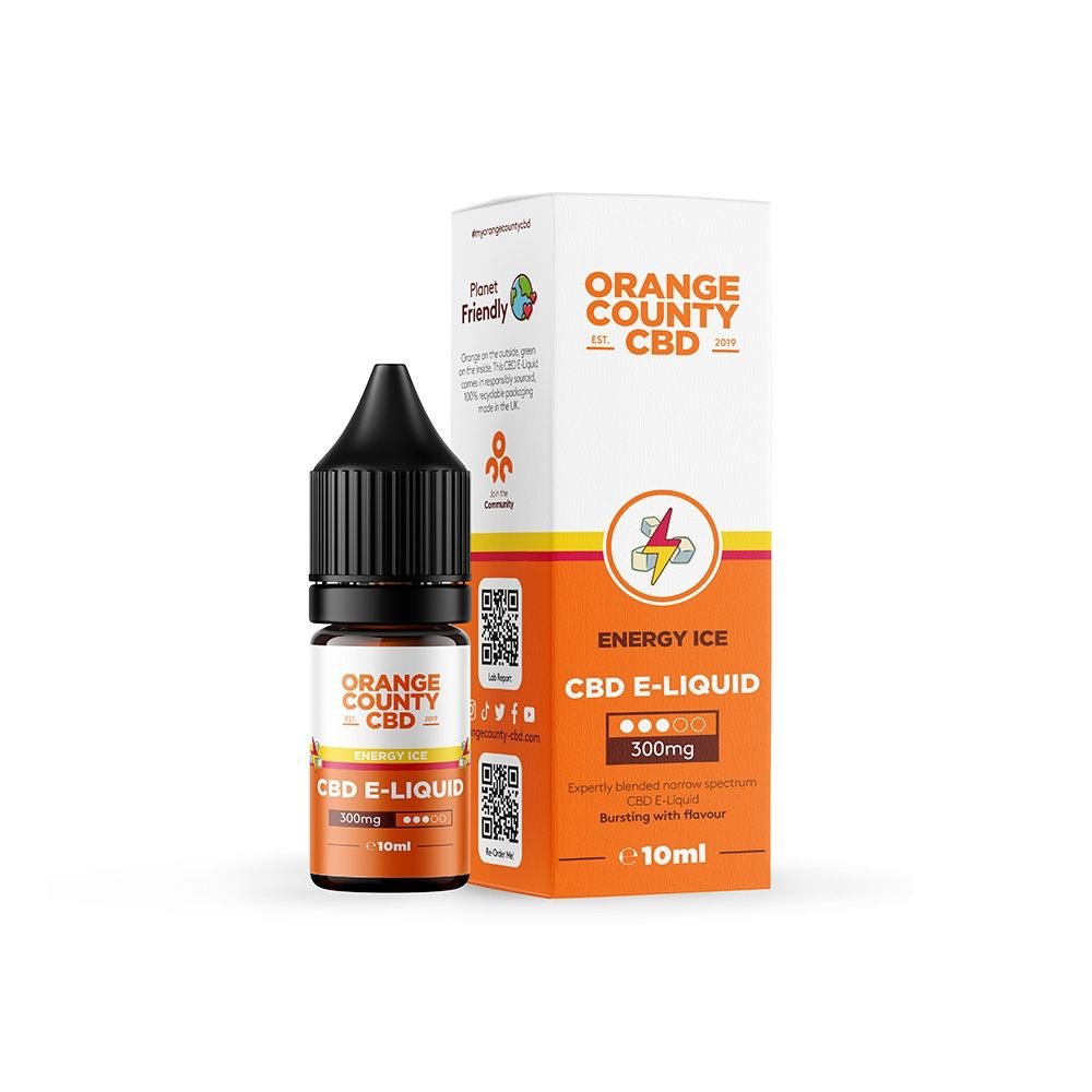 Orange County CBD Broad Spectrum E-liquid Tester Bundle (10 x 10ml / 300mg Bottles)