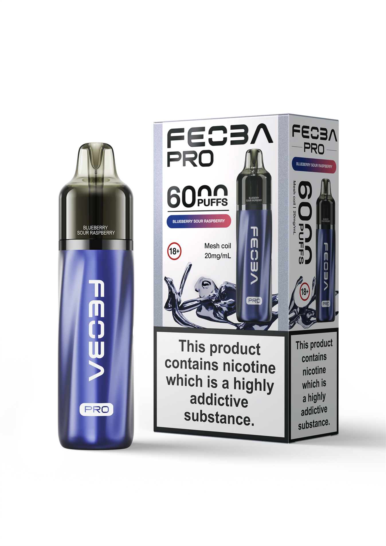 Feoba Pro 6000 Pre-filled Pod Kit - 20mg