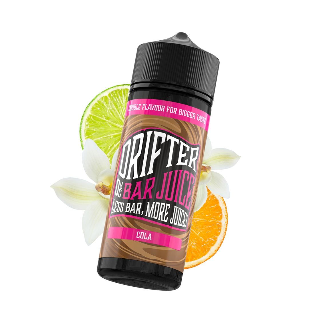 Drifter Bar Juice 50/50 100ml Shortfill E-liquid Zero Nicotine 0mg - Various Flavours (2x FREE NIC SHOTS)
