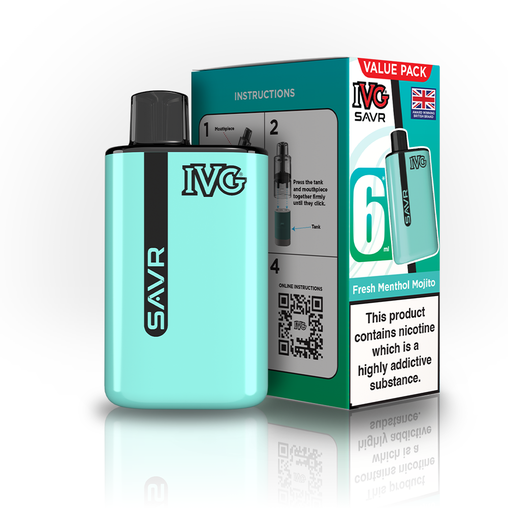 IVG SAVR Value Pack Pre-filled Pod Kit - 20mg