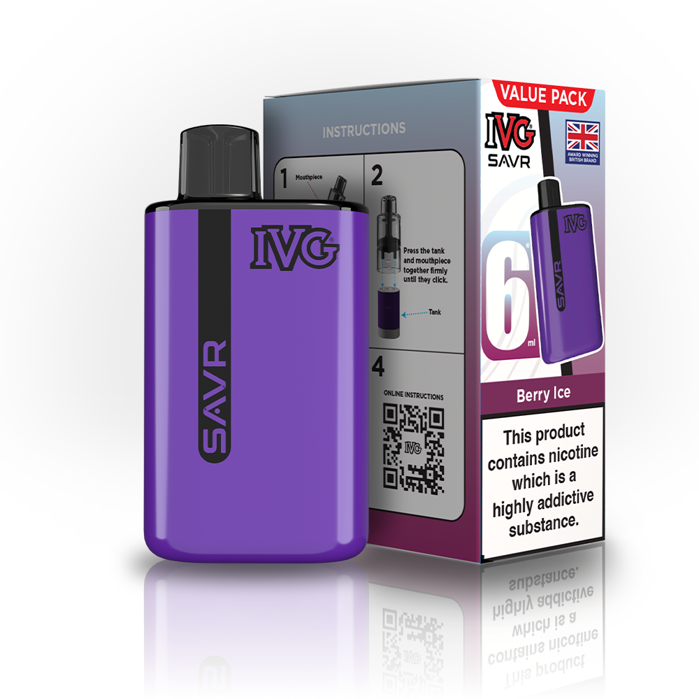 IVG SAVR Value Pack Pre-filled Pod Kit - 20mg