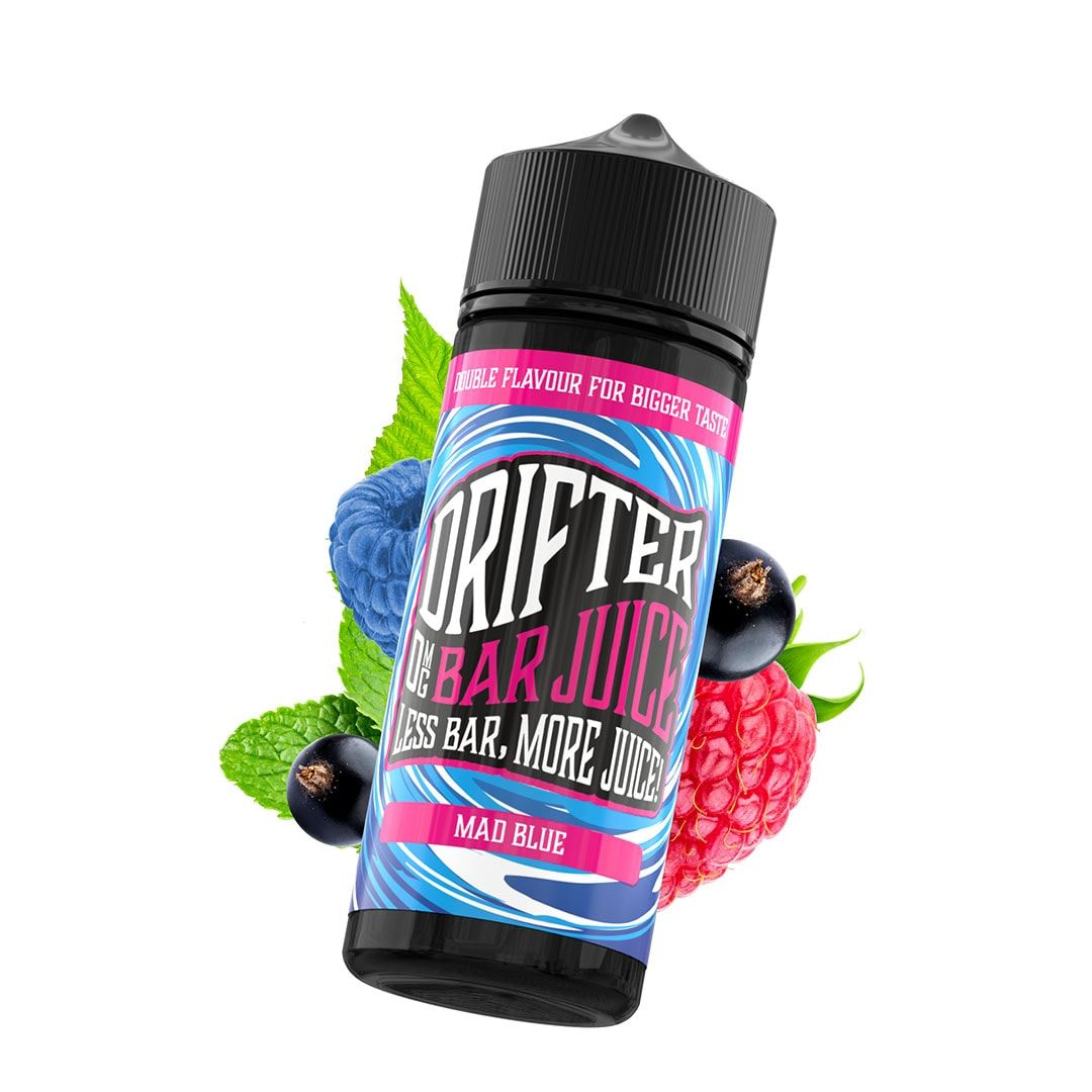 Drifter Bar Juice 50/50 100ml Shortfill E-liquid Zero Nicotine 0mg - Various Flavours (2x FREE NIC SHOTS)