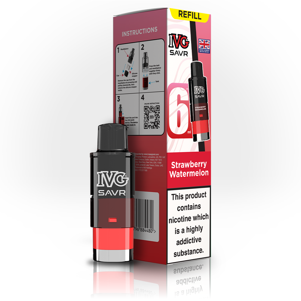 IVG SAVR Pre-filled Replacement Pods - 20mg