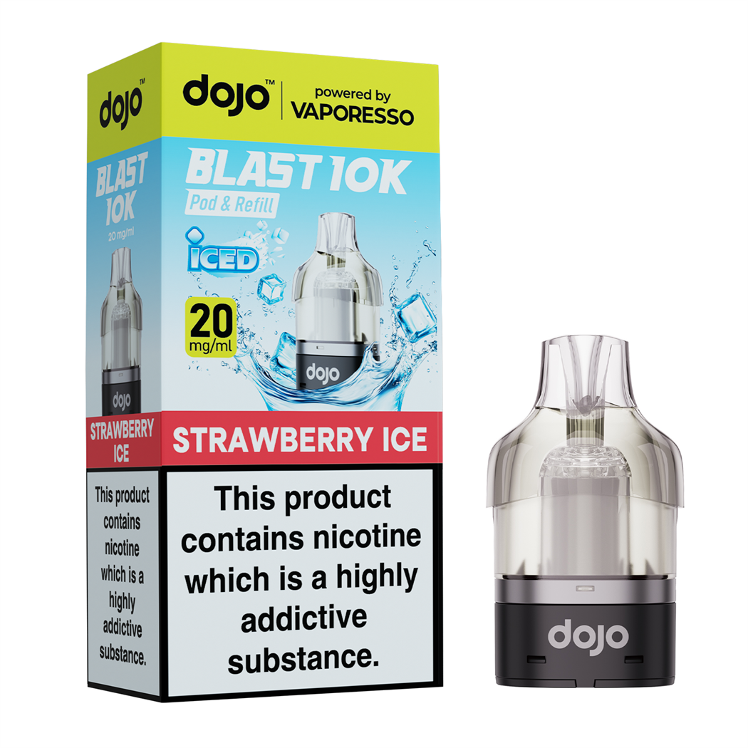 DOJO BLAST 10K Pre-Filled Replacement Pods - 1 Pack 20mg