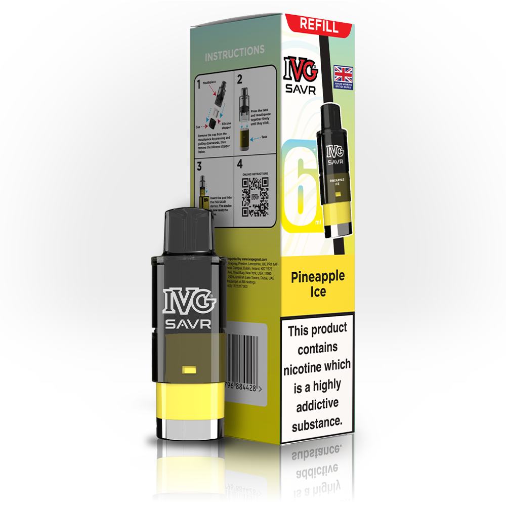 IVG SAVR Pre-filled Replacement Pods - 20mg