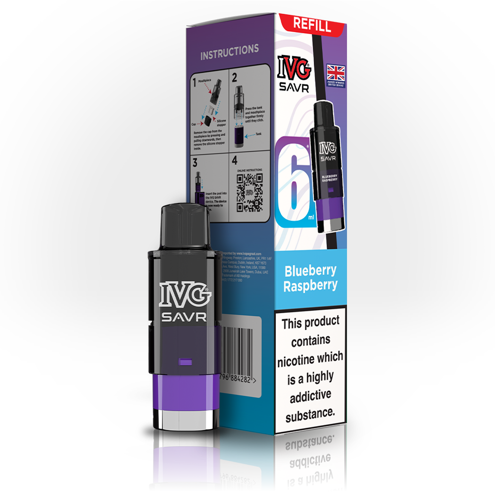 IVG SAVR Pre-filled Replacement Pods - 20mg