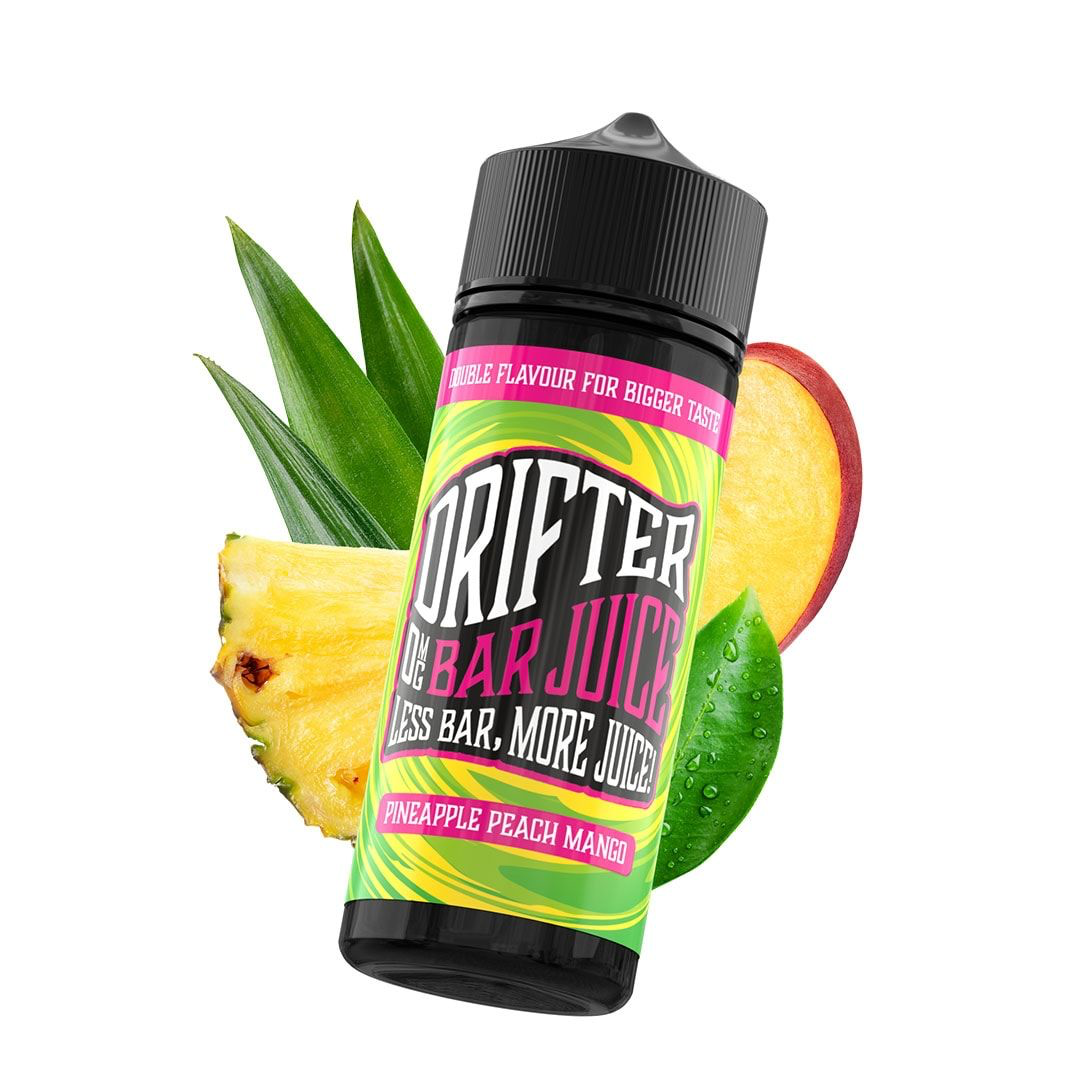 Drifter Bar Juice 50/50 100ml Shortfill E-liquid Zero Nicotine 0mg - Various Flavours (2x FREE NIC SHOTS)