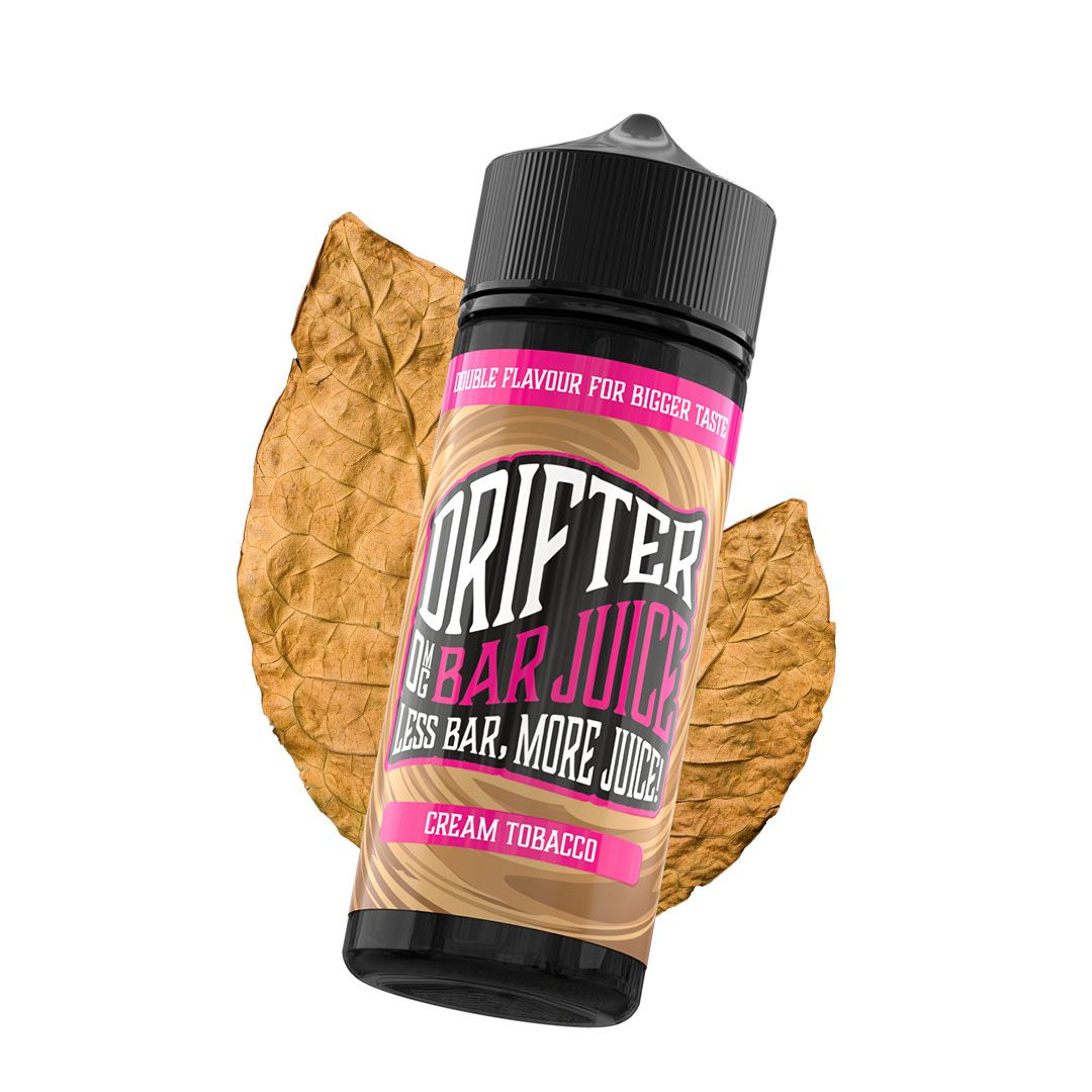 Drifter Bar Juice 50/50 100ml Shortfill E-liquid Zero Nicotine 0mg - Various Flavours (2x FREE NIC SHOTS)
