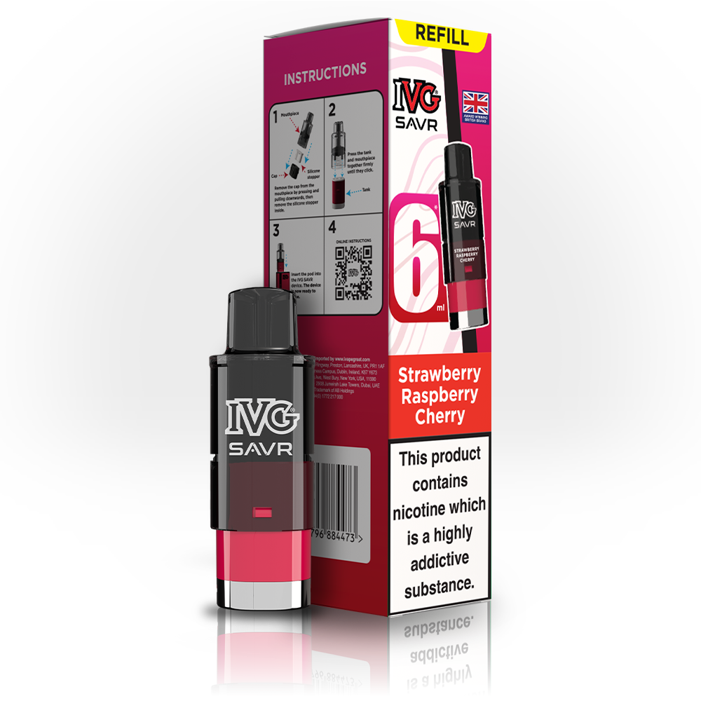 IVG SAVR Pre-filled Replacement Pods - 20mg