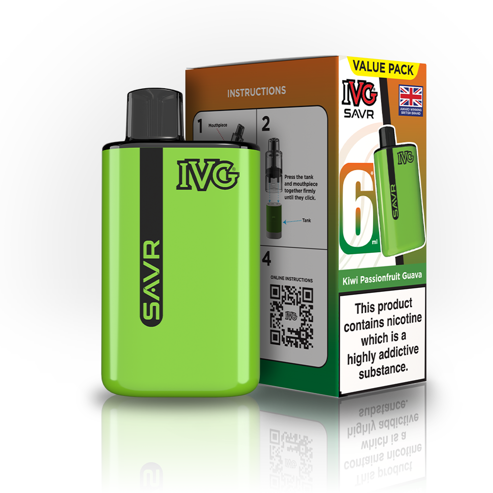IVG SAVR Value Pack Pre-filled Pod Kit - 20mg