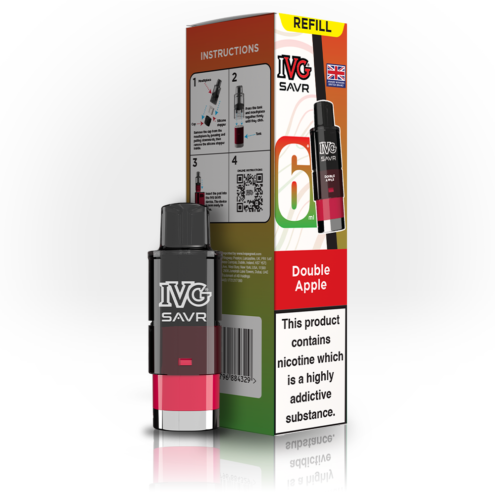 IVG SAVR Pre-filled Replacement Pods - 20mg