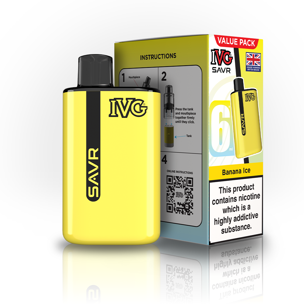 IVG SAVR Value Pack Pre-filled Pod Kit - 20mg
