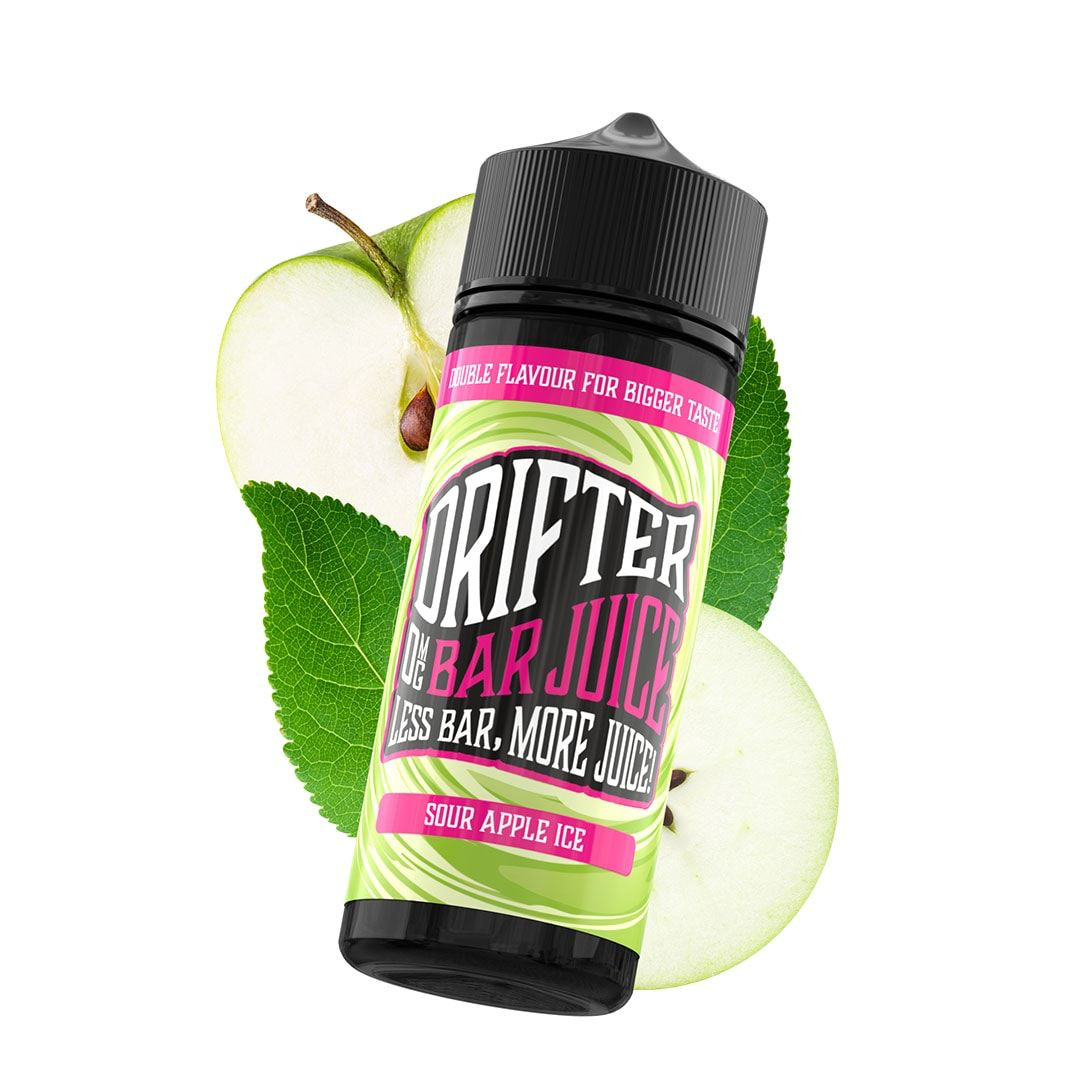 Drifter Bar Juice 50/50 100ml Shortfill E-liquid Zero Nicotine 0mg - Various Flavours (2x FREE NIC SHOTS)