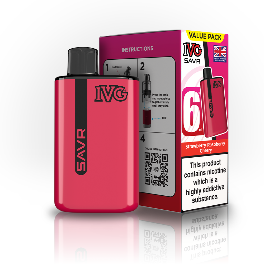 IVG SAVR Value Pack Pre-filled Pod Kit - 20mg