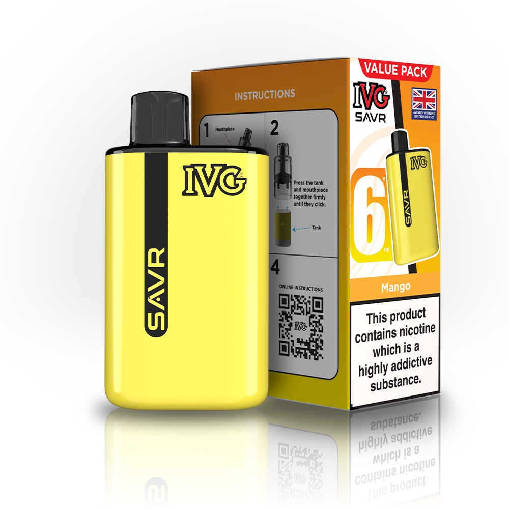 IVG SAVR Value Pack Pre-filled Pod Kit - 20mg