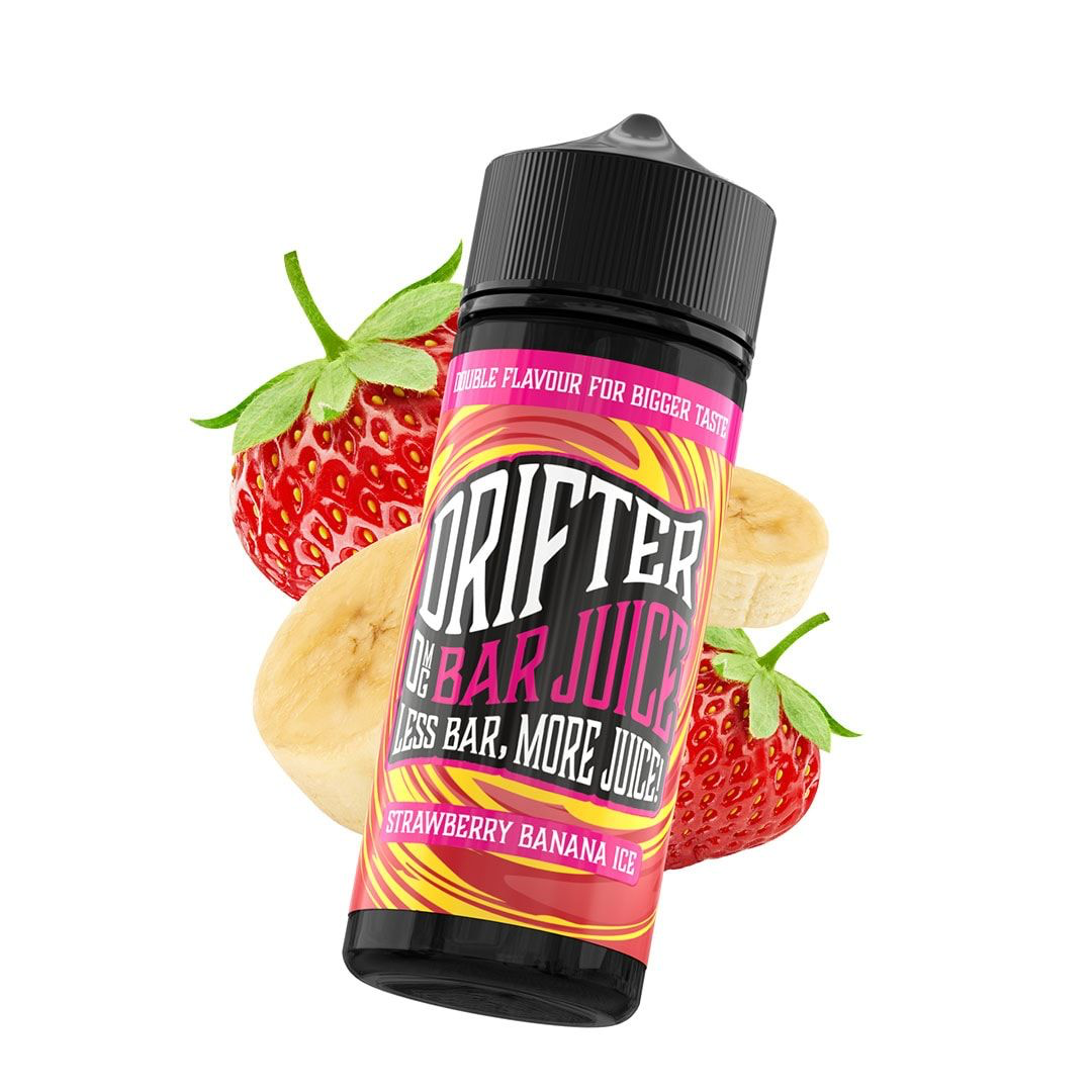 Drifter Bar Juice 50/50 100ml Shortfill E-liquid Zero Nicotine 0mg - Various Flavours (2x FREE NIC SHOTS)