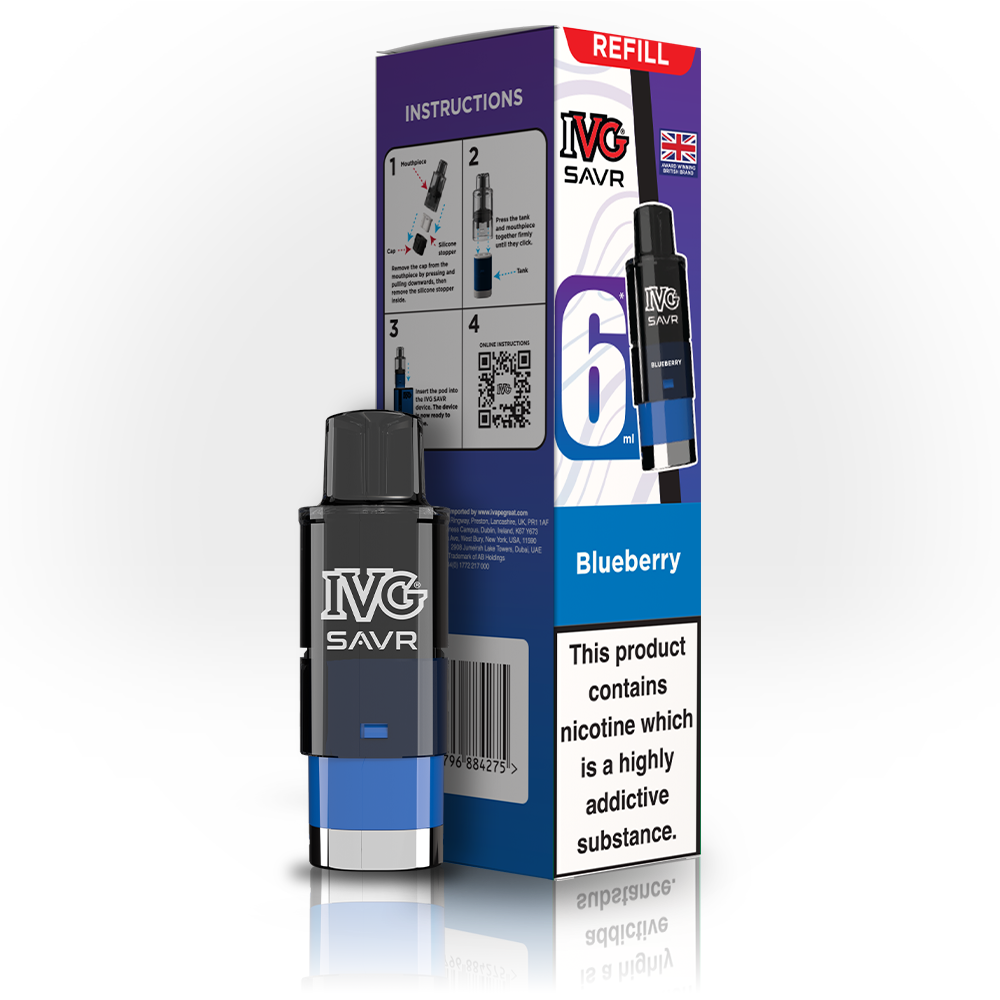 IVG SAVR Pre-filled Replacement Pods - 20mg