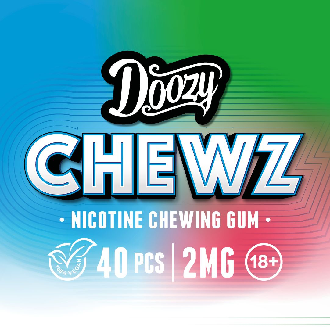 Doozy Chewz 2mg Nicotine Chewing Gum - 40pcs Per Pack