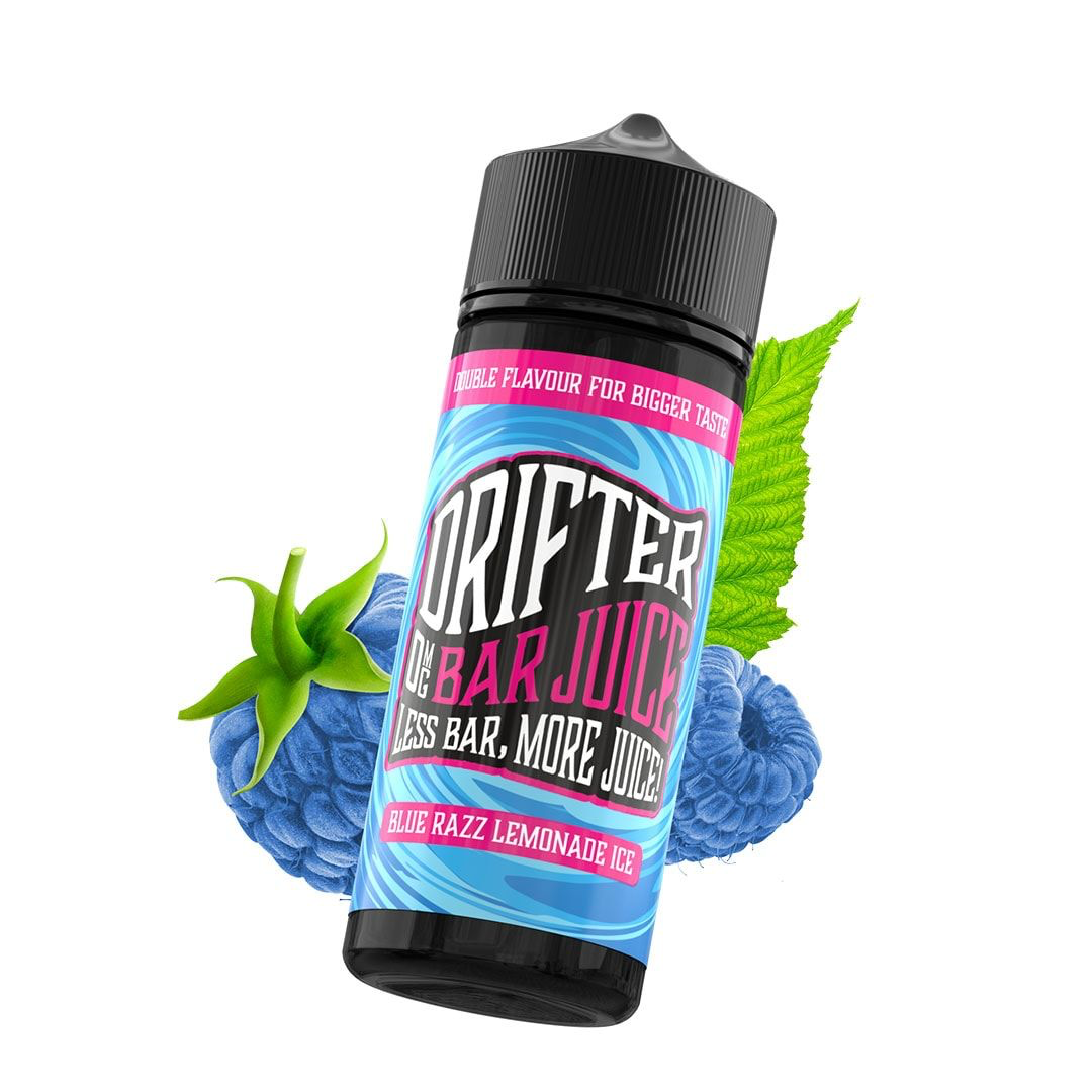 Drifter Bar Juice 50/50 100ml Shortfill E-liquid Zero Nicotine 0mg - Various Flavours (2x FREE NIC SHOTS)