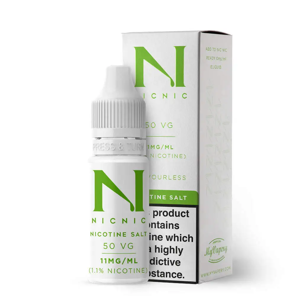 NicNic 10ml Nicotine SALT Shot - 11mg