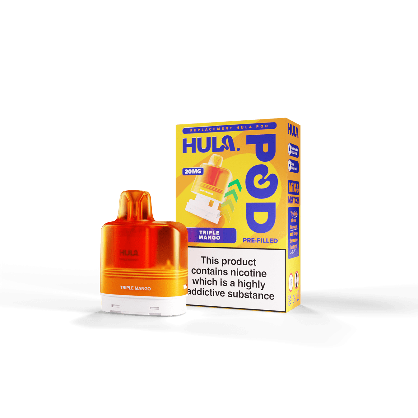 Hula 7000 Pre-Filled Replacement Pods - 20mg