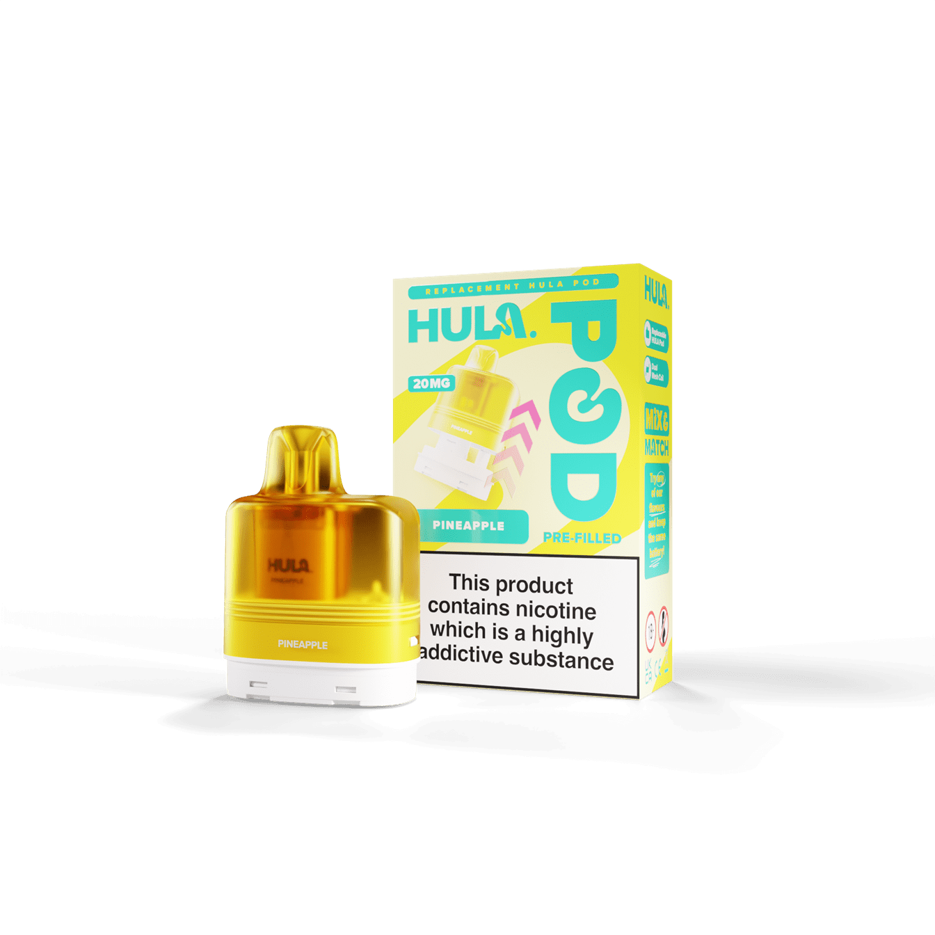Hula 7000 Pre-Filled Replacement Pods - 20mg