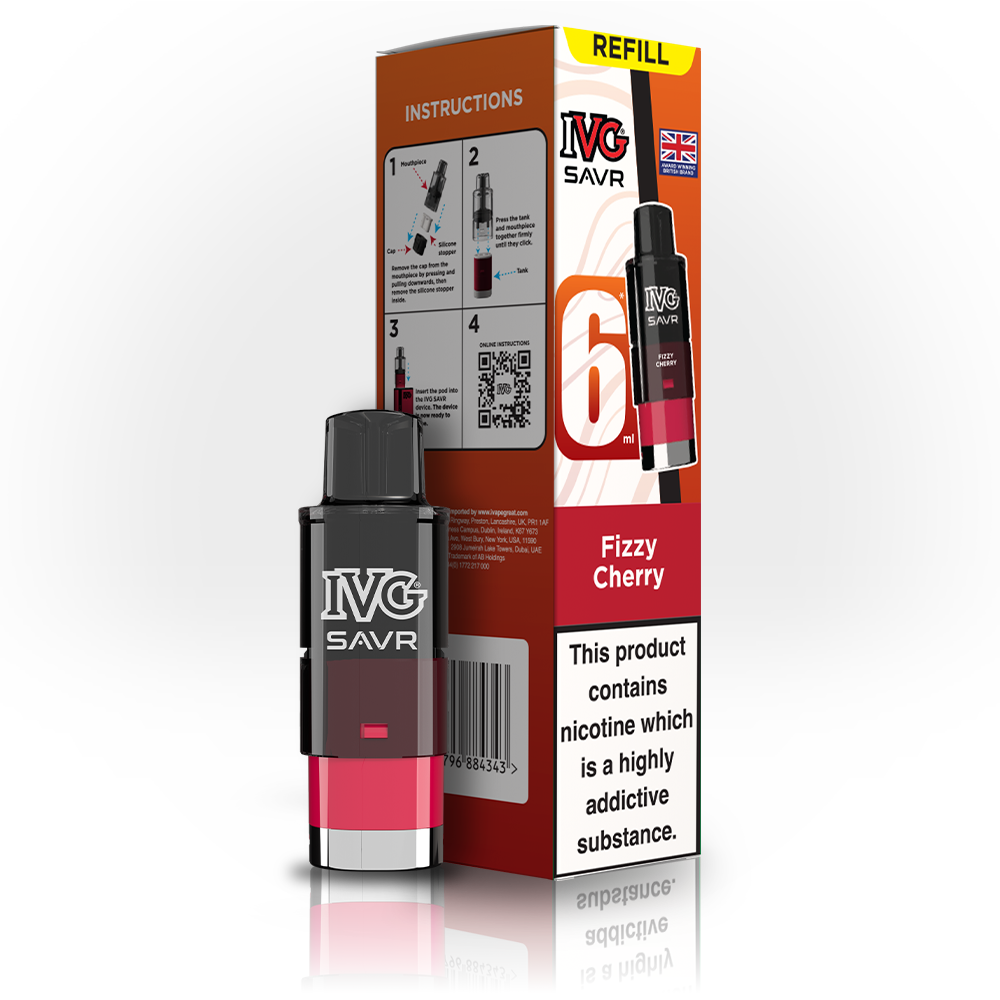 IVG SAVR Pre-filled Replacement Pods - 20mg