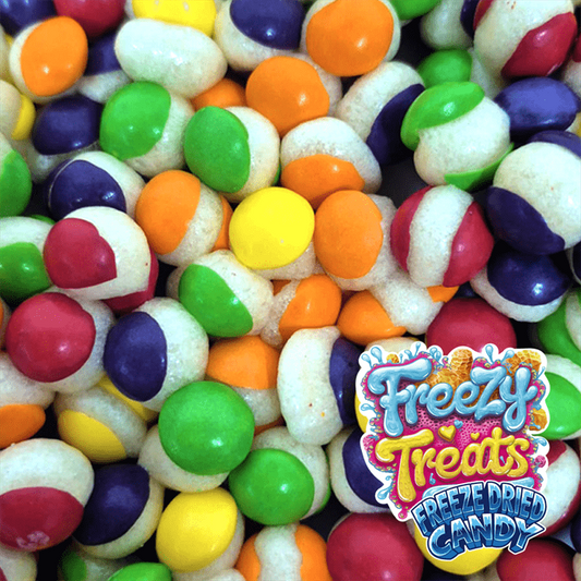 Freezy Treats Freeze Dried Candy - KRUNCHIES RAINBOW CANDY