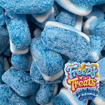 Freezy Treats Freeze Dried Candy - BLUE RAZZ SLICES