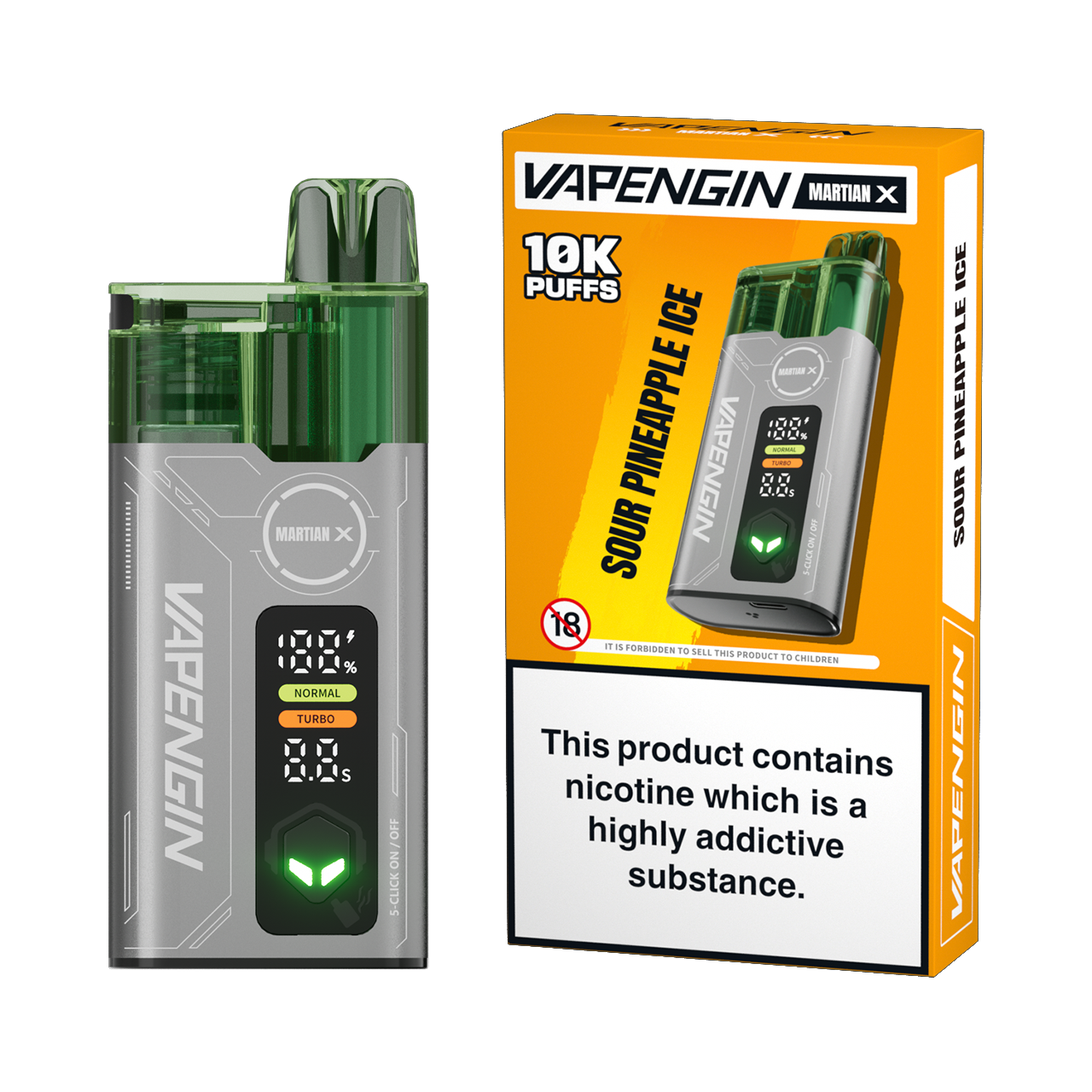 Vapengin Martian X 10k Big Puff Pre-Filled Pod Kit