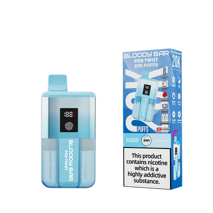 Bloody Mary TBO Bloody Bar POD TWIST 20K Pre-Filled Pod Kit - 20mg