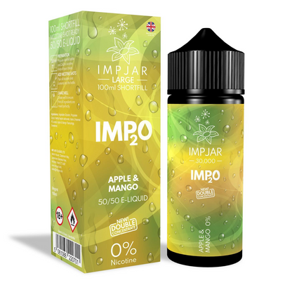 ImpJar 30,000 Double Concentrate 50/50 100ml Shortfill E-Liquid Zero Nicotine 0mg - Various Flavours
