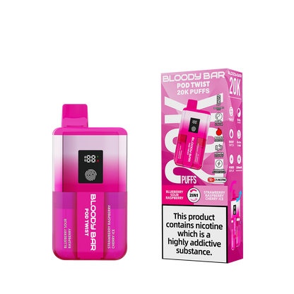 Bloody Mary TBO Bloody Bar POD TWIST 20K Pre-Filled Pod Kit - 20mg