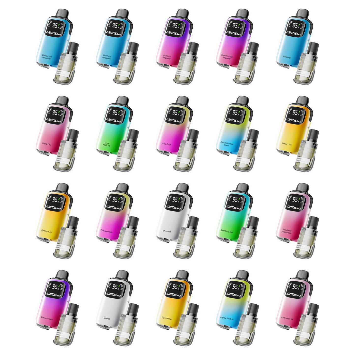 VooPoo ARGUS BAR PRIME 6000 BIG PUFF Disposable Vape - 20mg