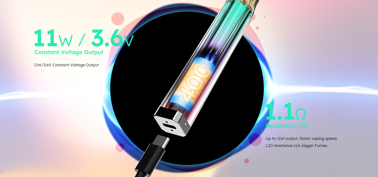 SKE - Crystal PLUS 400mAh Pre-filled Pod Kit - 20mg