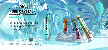 SKE - Crystal PLUS 400mAh Pre-filled Pod Kit - 20mg