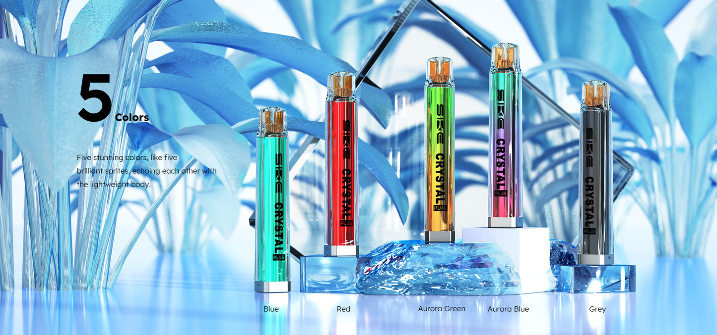 SKE - Crystal PLUS 400mAh Pre-filled Pod Kit - 20mg