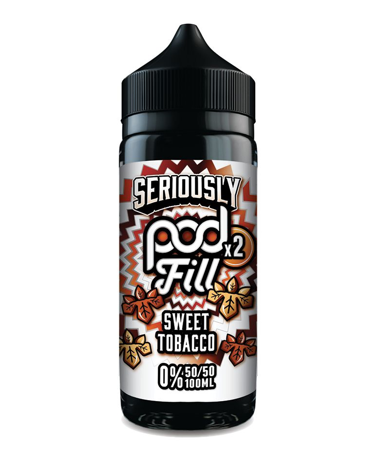 Seriously Pod Fill X2 50/50 VG/PG 100ml Shortfill E-liquid Zero Nic 0mg - Various Flavours