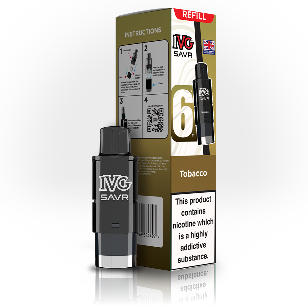 IVG SAVR Pre-filled Replacement Pods - 20mg