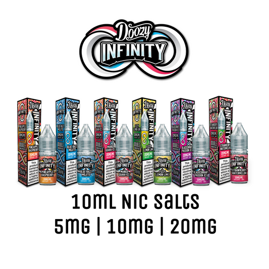 INFINITY 50/50 10ml Nic Salt E-Liquid - Various Strengths