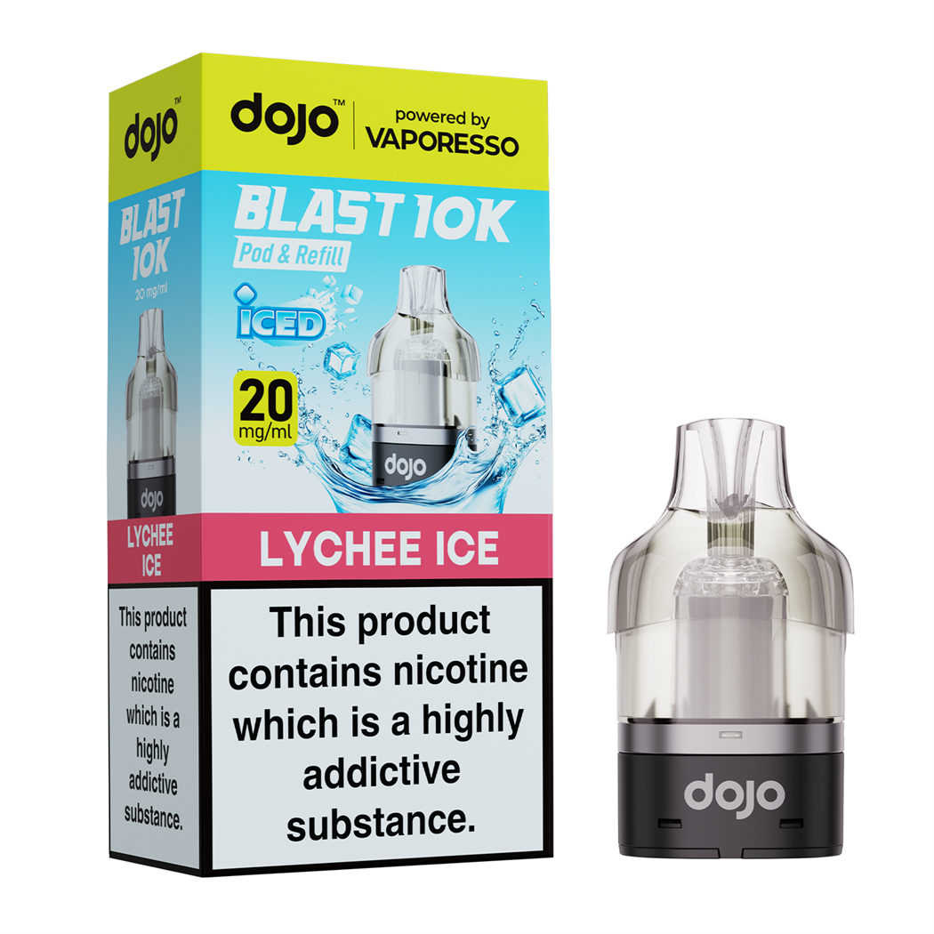 DOJO BLAST 10K Pre-Filled Replacement Pods - 1 Pack 20mg
