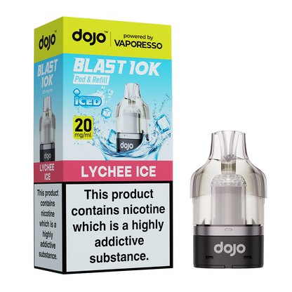 DOJO BLAST 10K Pre-Filled Replacement Pods - 1 Pack 20mg
