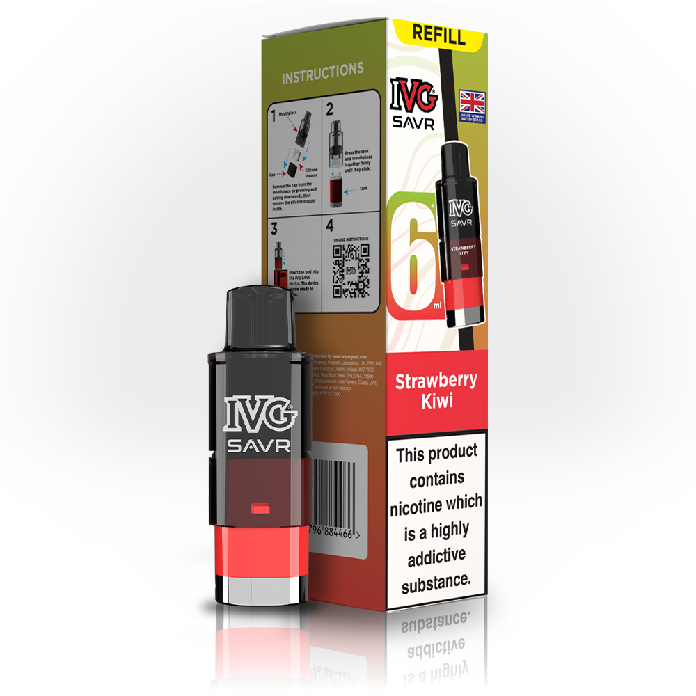 IVG SAVR Pre-filled Replacement Pods - 20mg