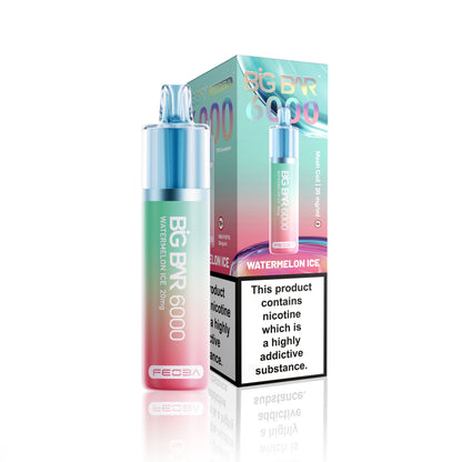 *Clearance Discount! FEOBA Big Bar 6000 Disposable Nicotine Salt BIG PUFF Vape Kit - 20mg