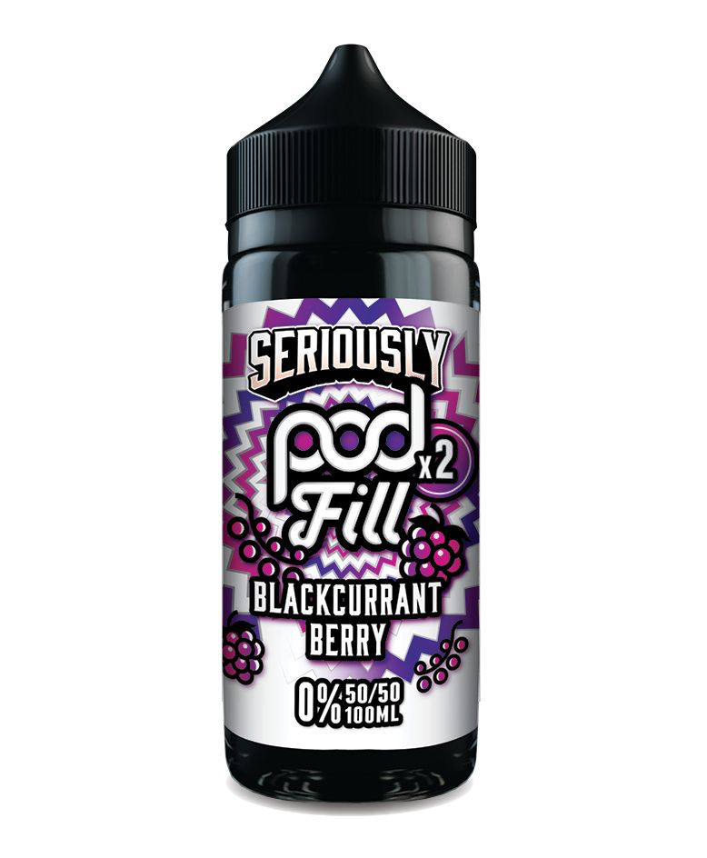 Seriously Pod Fill X2 50/50 VG/PG 100ml Shortfill E-liquid Zero Nic 0mg - Various Flavours
