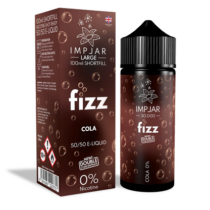ImpJar 30,000 Double Concentrate 50/50 100ml Shortfill E-Liquid Zero Nicotine 0mg - Various Flavours