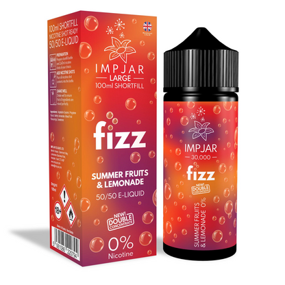 ImpJar 30,000 Double Concentrate 50/50 100ml Shortfill E-Liquid Zero Nicotine 0mg - Various Flavours